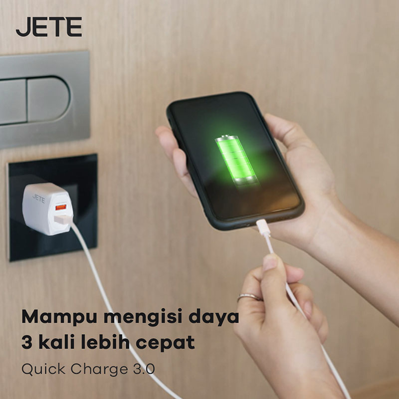 JETE C8 Travel Charger 4.8A Quick Charge 3.0
