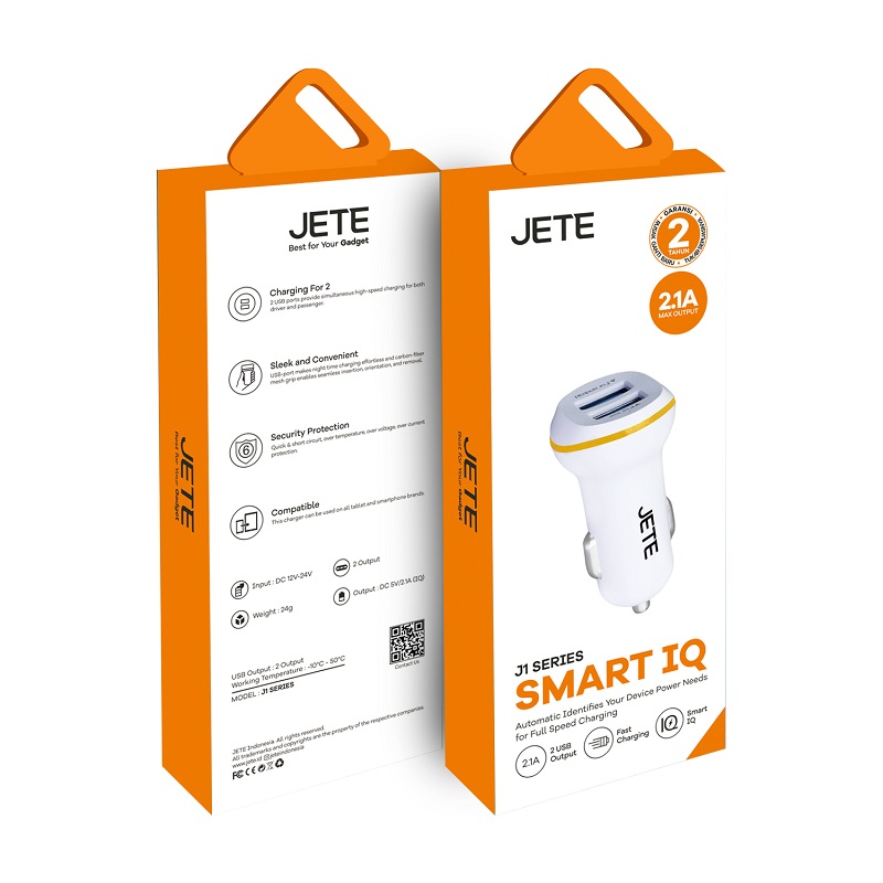 Charger Mobil JETE J1 2.4A - Gambar 5