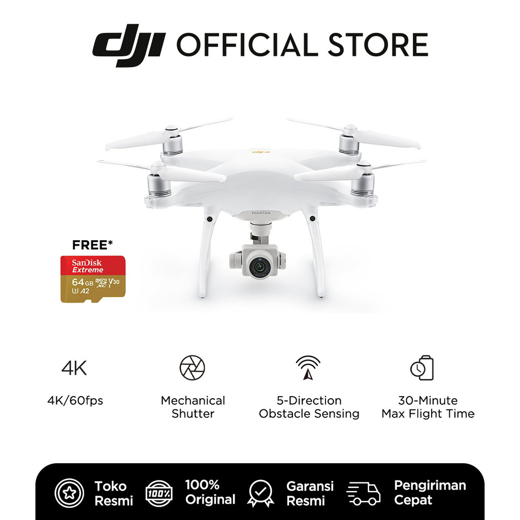 DJI Phantom 4 Pro V2.0 | Jual Drone DJI Phantom 4 | Doran Gadget