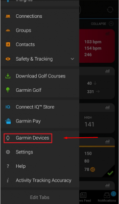 Aplikasi Garmin Connect