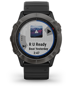 Garmin fenix 6X Pro Solar with Black Band - Jam Tangan Garmin