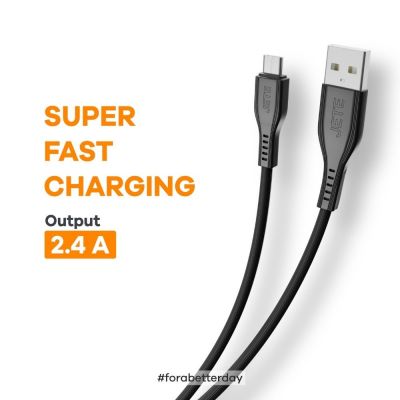 Kabel Data Type C/Micro JETE Tiny3 2.4A Super Fast Charging