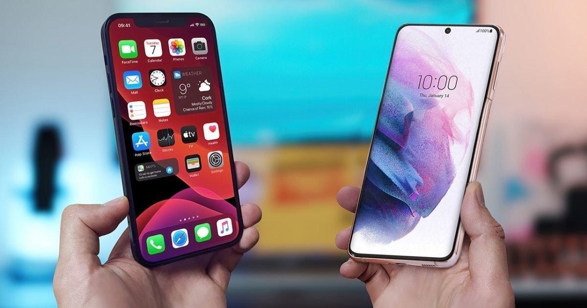 apple iphone 12 vs samsung galaxy s21