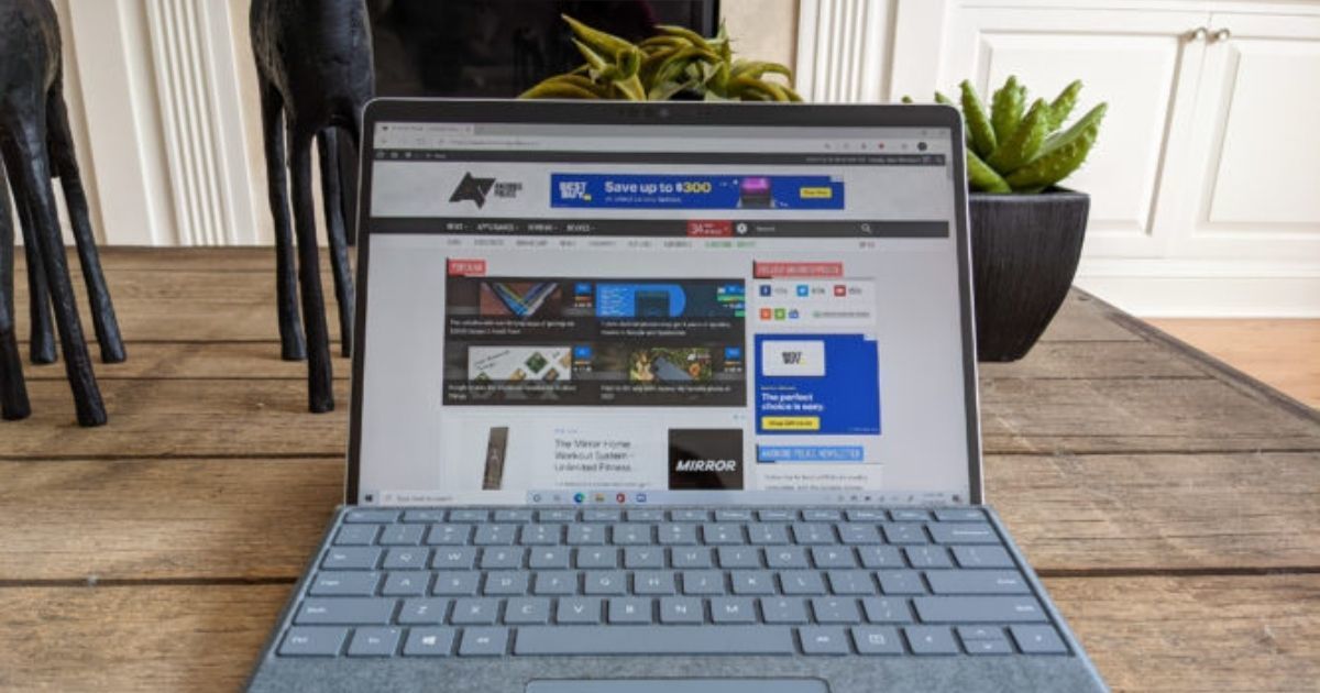 review Microsoft surface pro x