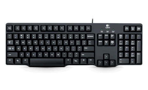 Wired Keyboard Logitech K100 Classic