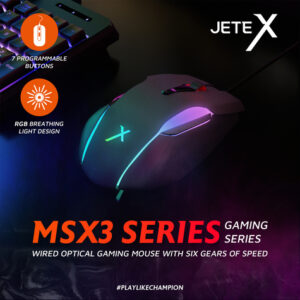 Mouse Gaming JETEX MSX3