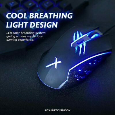 Cool Light Design Mouse Gaming JETE MSX1