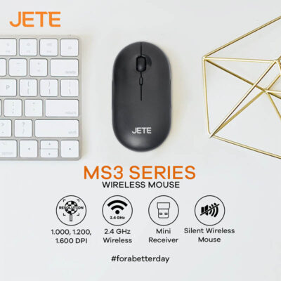 JETE MS3 Series Mouse Wireless Terbaik