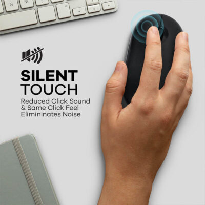 Mouse Wireless Terbaik dengan Silent Touch