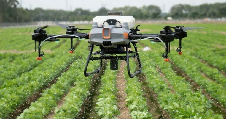 Drone pertanian, Harga drone pertanian, Fungsi drone pertanian, Drone pertanian DJI, DJI Agras (3)