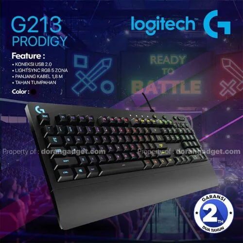 Logitech G213 Prodigy Keyboard Gaming