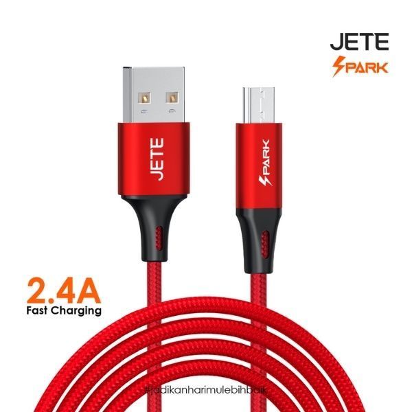 Kabel Data JETE Spark 2.4A