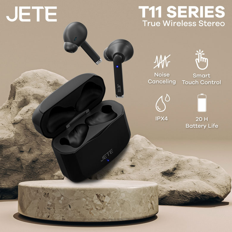 JETE T11 Series TWS Headset terbaik