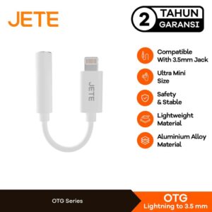 OTG JETE Lightning to Audio
