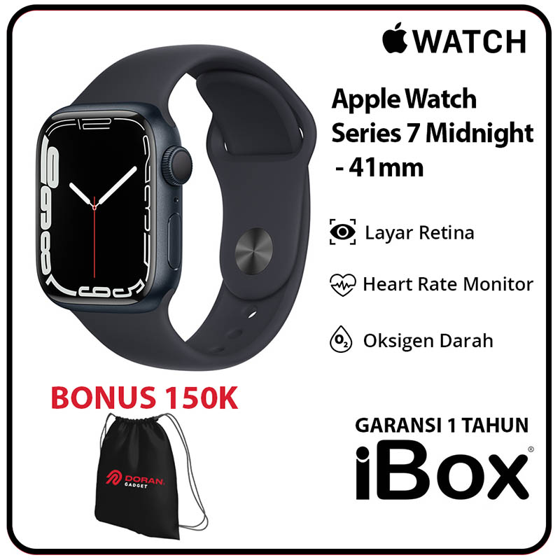 Apple Watch Series 7 41mm Midnight 