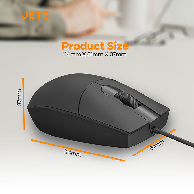 Mouse JETE MO3 Product Size