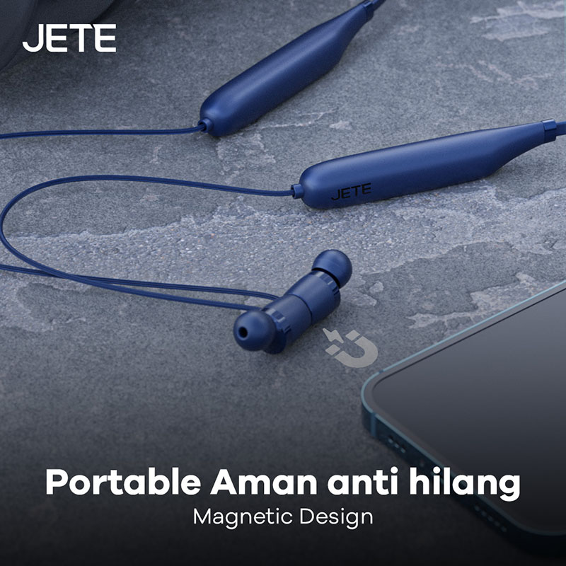 Bluetooth Earphones JETE-09 Series dengan magnetic design