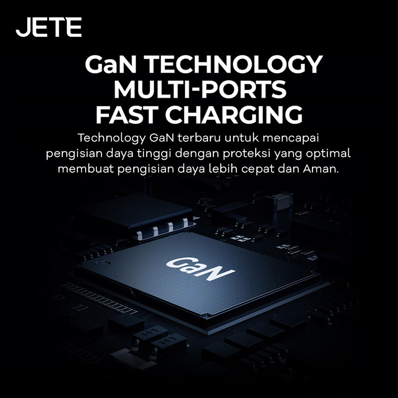 JETE E6 Series Charger GaN Technology