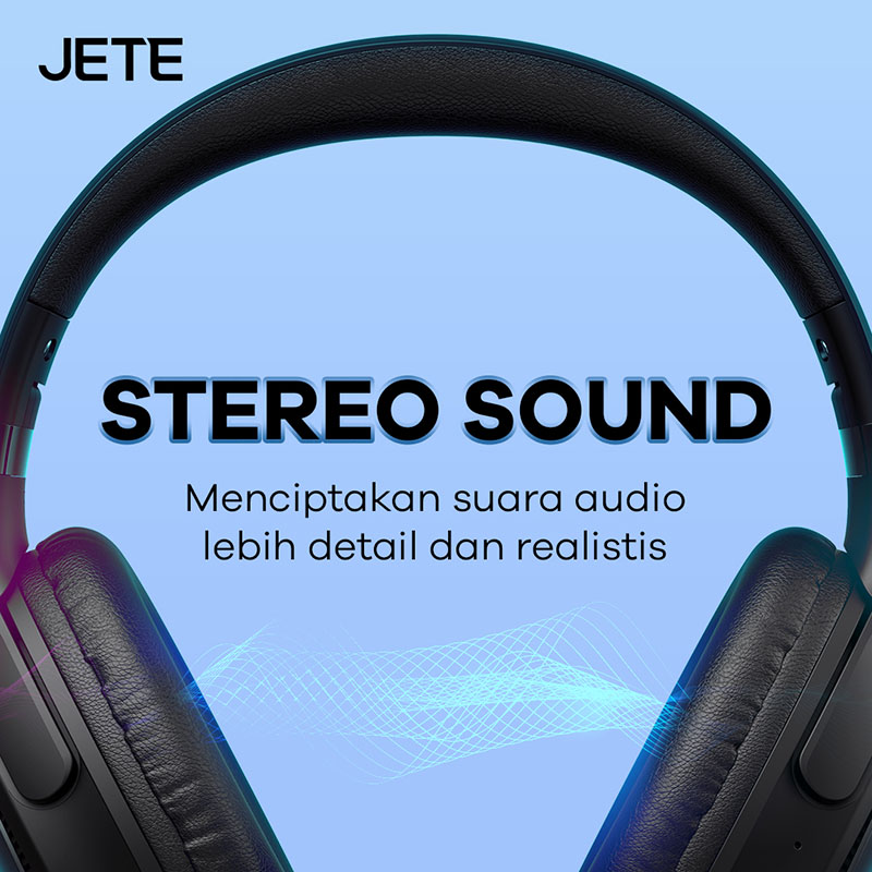 Headphone Wireless JETE-08 Pro Series with Stereo Sound