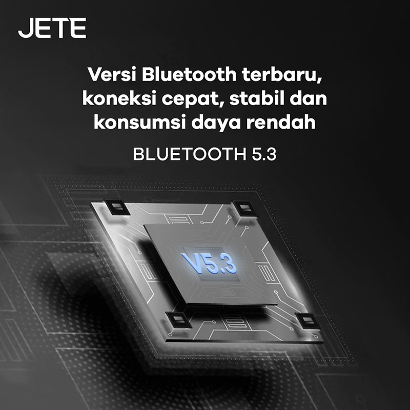 Headphone Wireless JETE-08 Pro Series with Bluetooth V5.3
