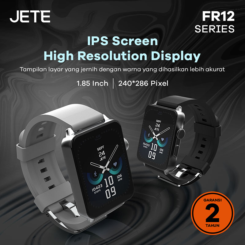 Smartwatch JETE FR12 IPS Screen High Resolution Display