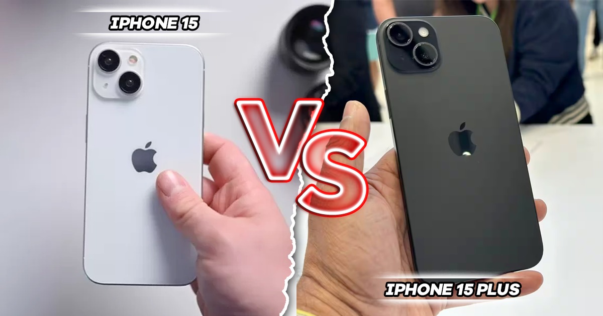 iPhone 15 vs iPhone 15 Plus -FI