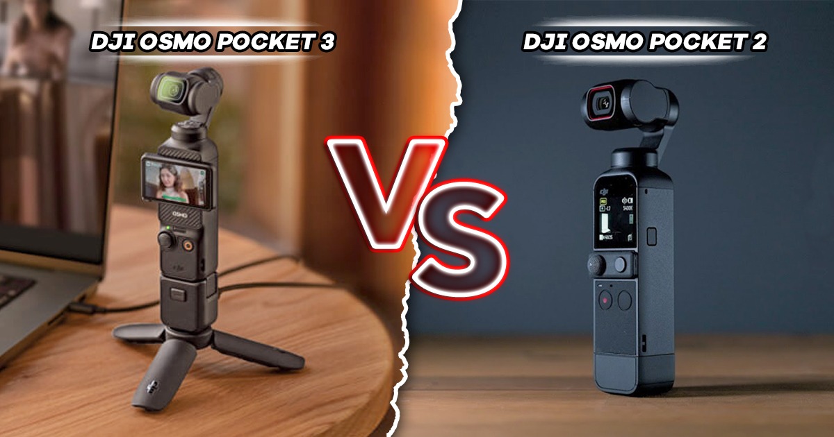 DJI Osmo Pocket 3 vs DJI Osmo Pocket 2 - FI