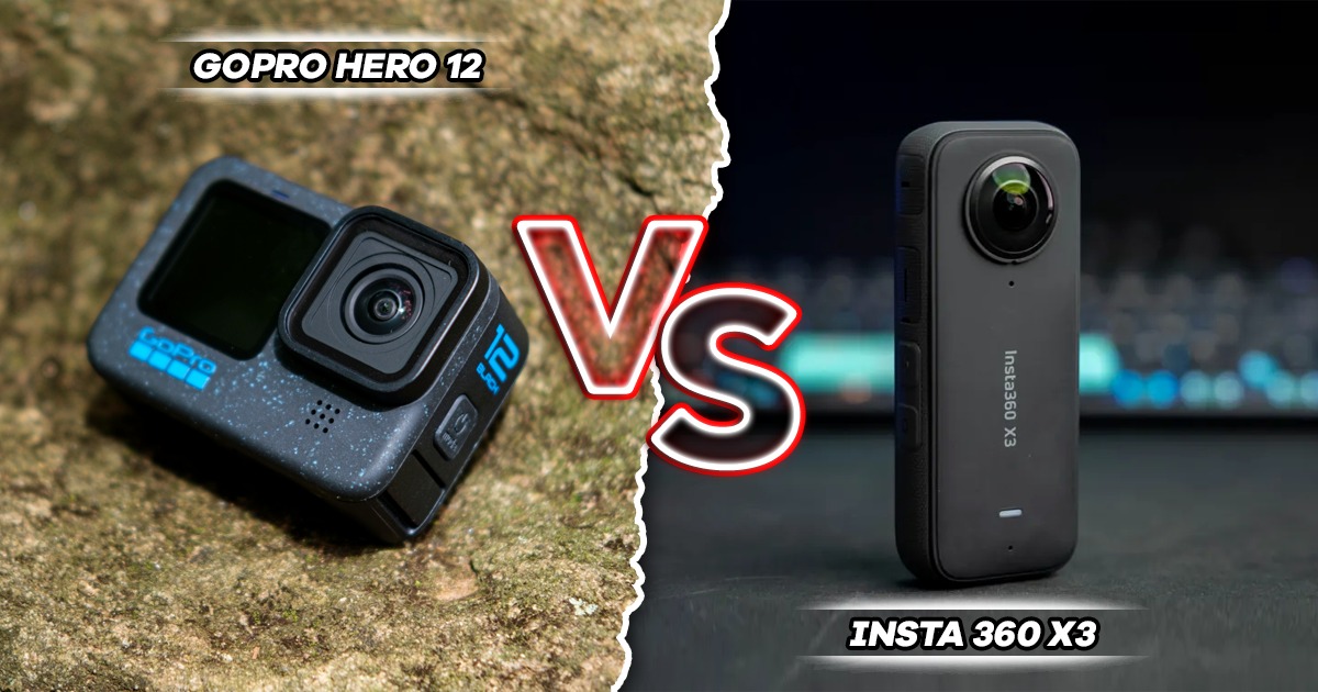 GoPro Hero 12 vs Insta 360 X3 - FI