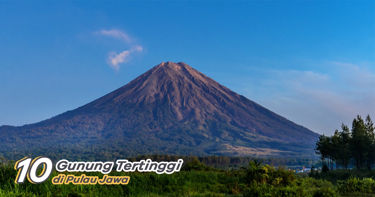 Gunung Tertinggi di Pulau Jawa - FI