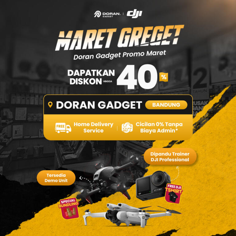 Doran Gadget Toko Resmi DJI di Bandung Authorized Partner
