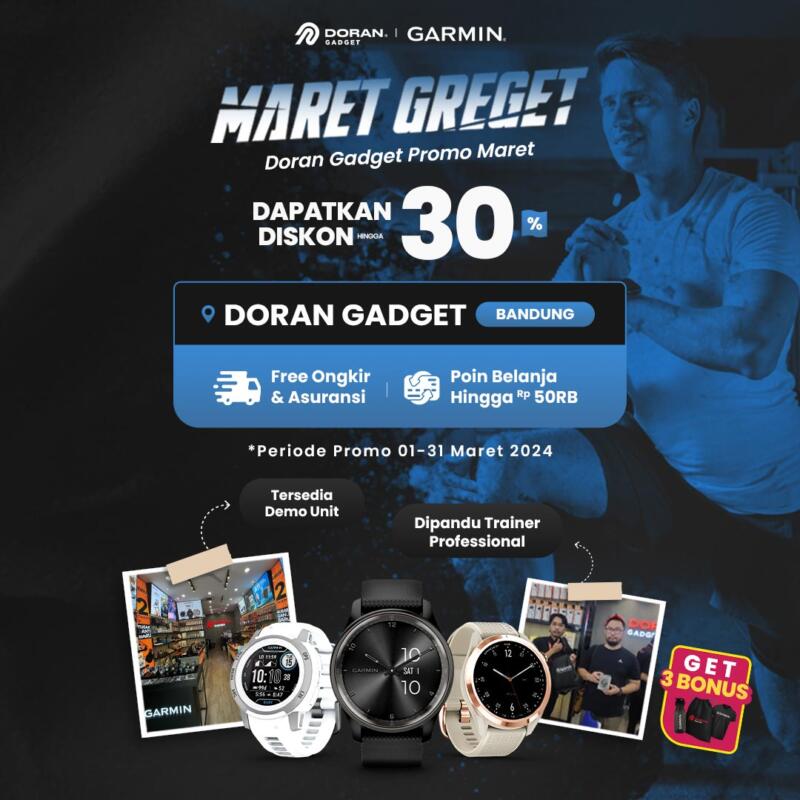 Doran Gadget Toko Resmi Garmin di Bandung Authorized Partner
