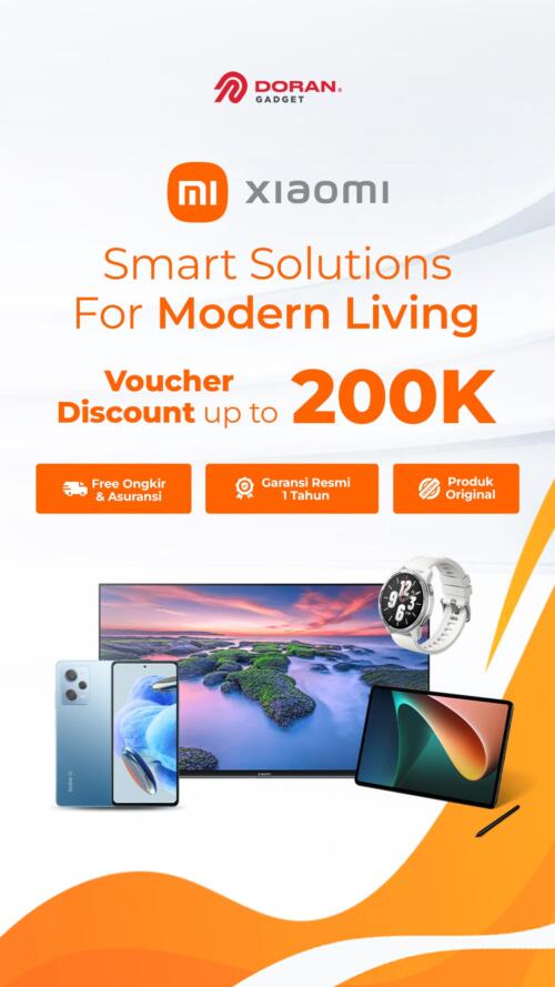 Xiaomi Ramadhan with Mi Voucher Diskon s.d 200K | Doran Gadget