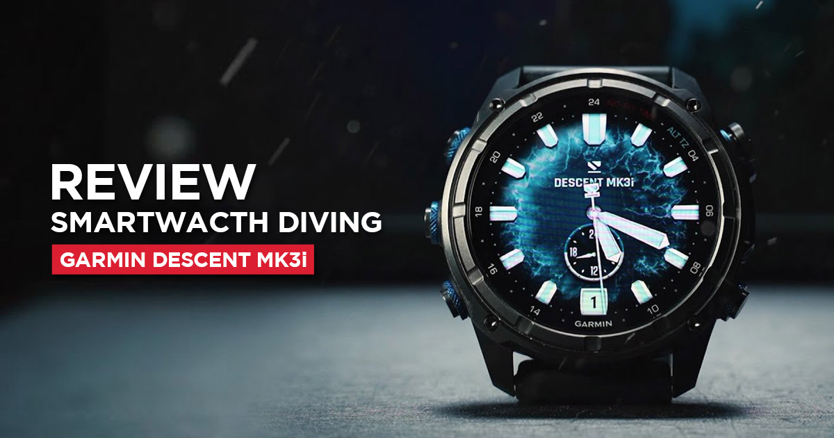 Review Smartwatch Diving Garmin Descent MK3i - FI