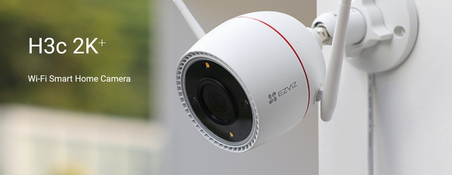 CCTV EZVIZ Outdoor H3C 2K+ Wi-Fi Smart Home Camera