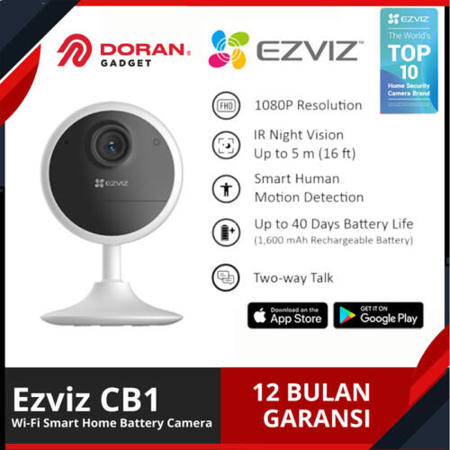 Kamera EZVIZ CB1, CCTV Tanpa Kabel