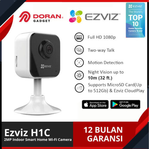 Jual EZVIZ CCTV H1C: Smart Home Wi-Fi Camera