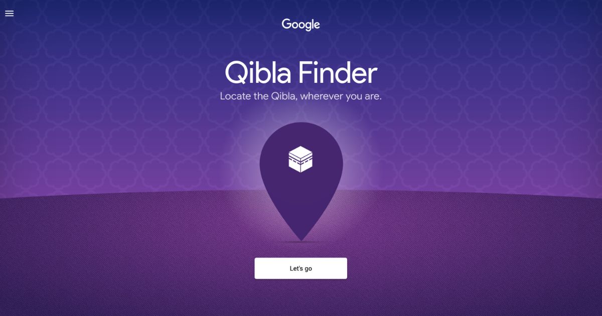 qibla finder google