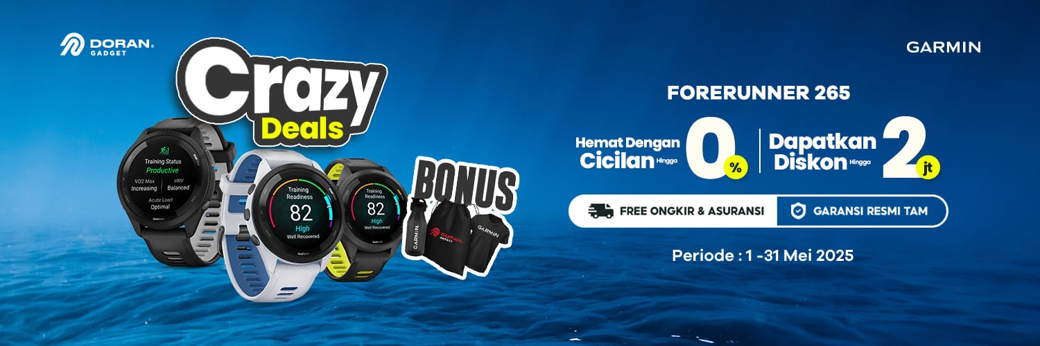 PROMO GARMIN FR 265 CRAZY DEALS - 1500 x 500