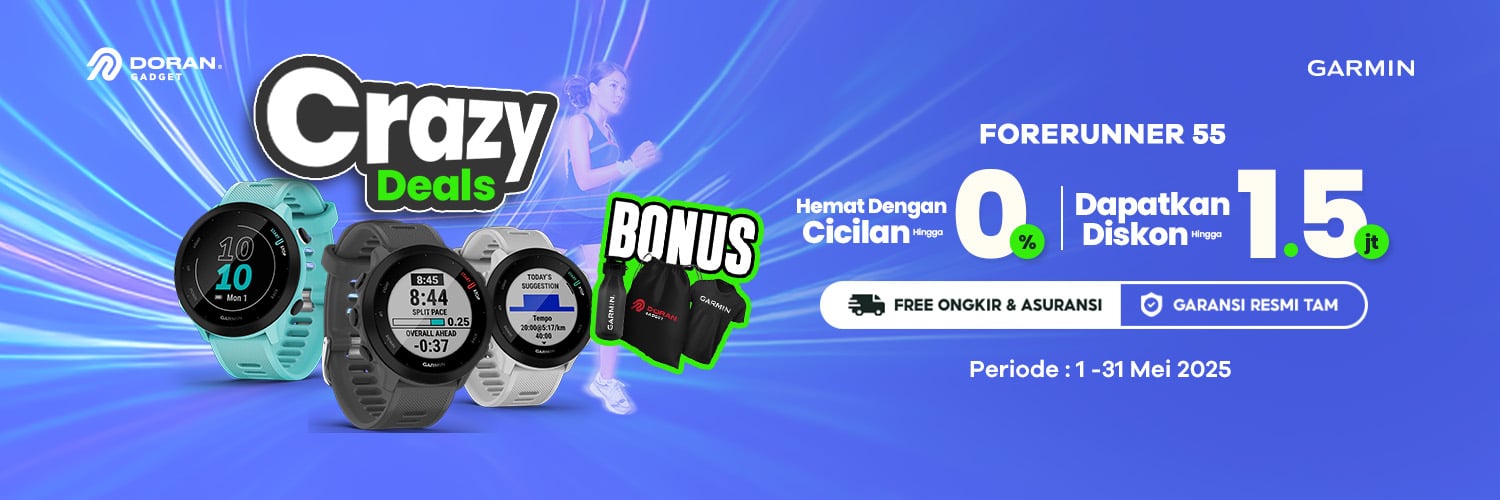 PROMO GARMIN FR 55 CRAZY DEALS - 1500 x 500