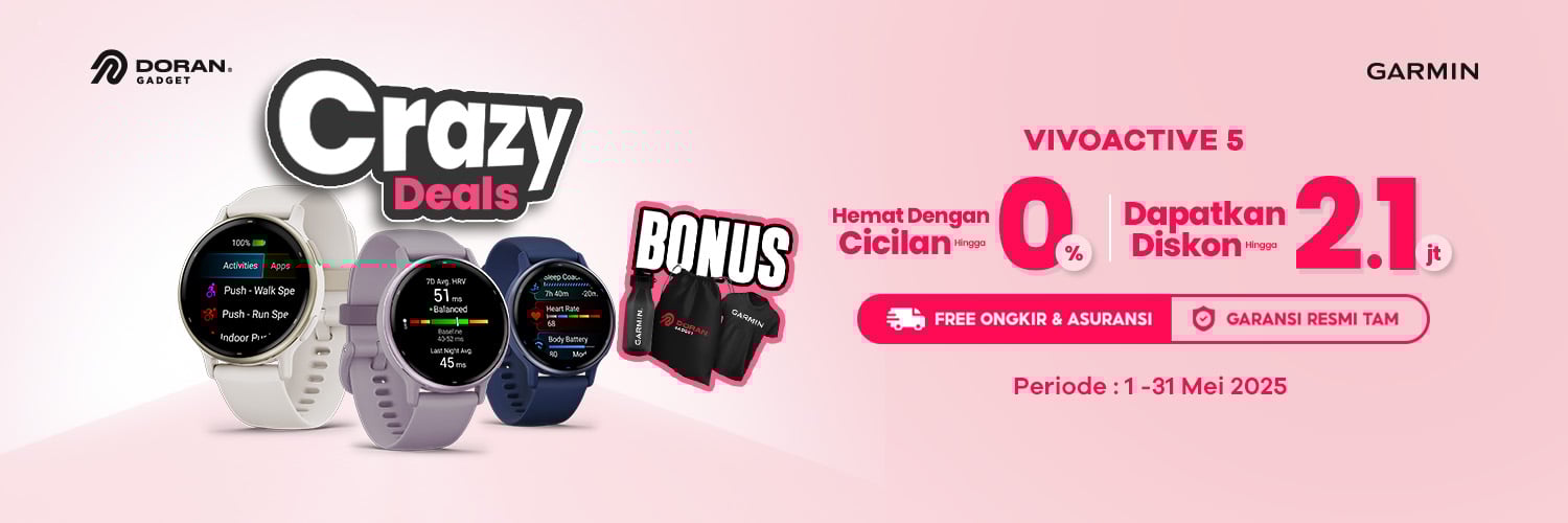 PROMO GARMIN VIVOACTIVE 5 CRAZY DEALS - 1500 x 500
