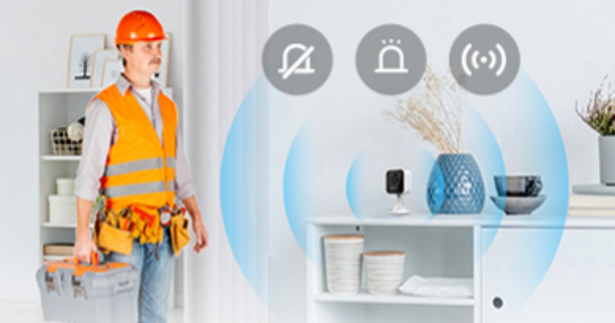 EZVIZ H1C Smart Home Wi-Fi Camera - Peringatan Suara