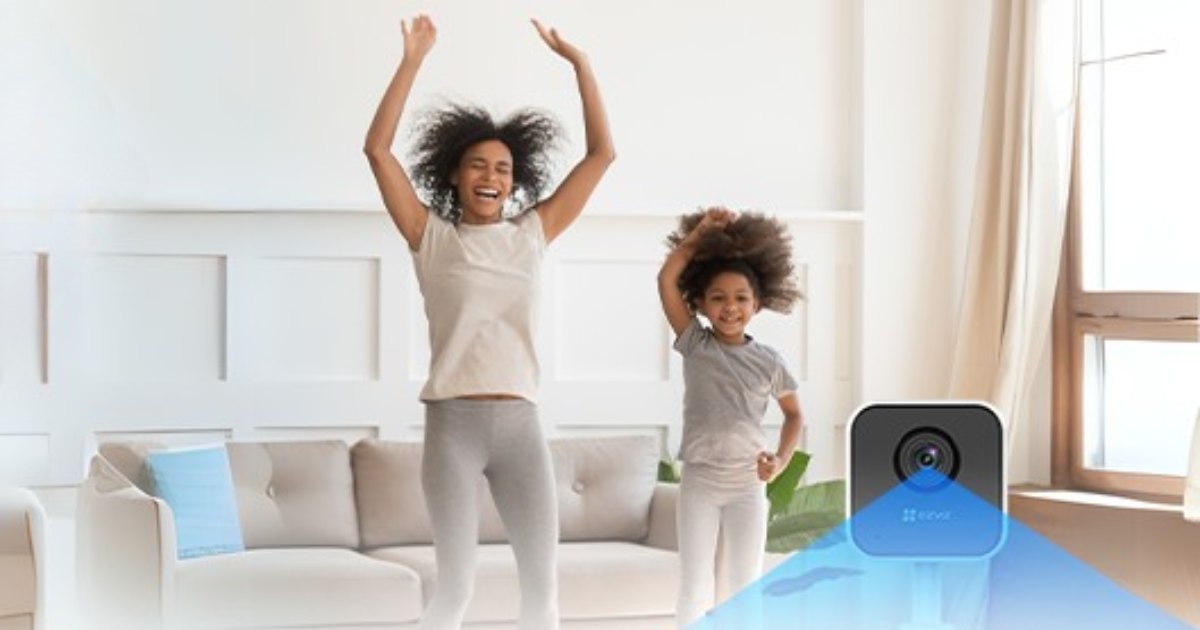 EZVIZ H1C Smart Home Wi-Fi Camera - Tampilan yang Jernih dan Mendetail