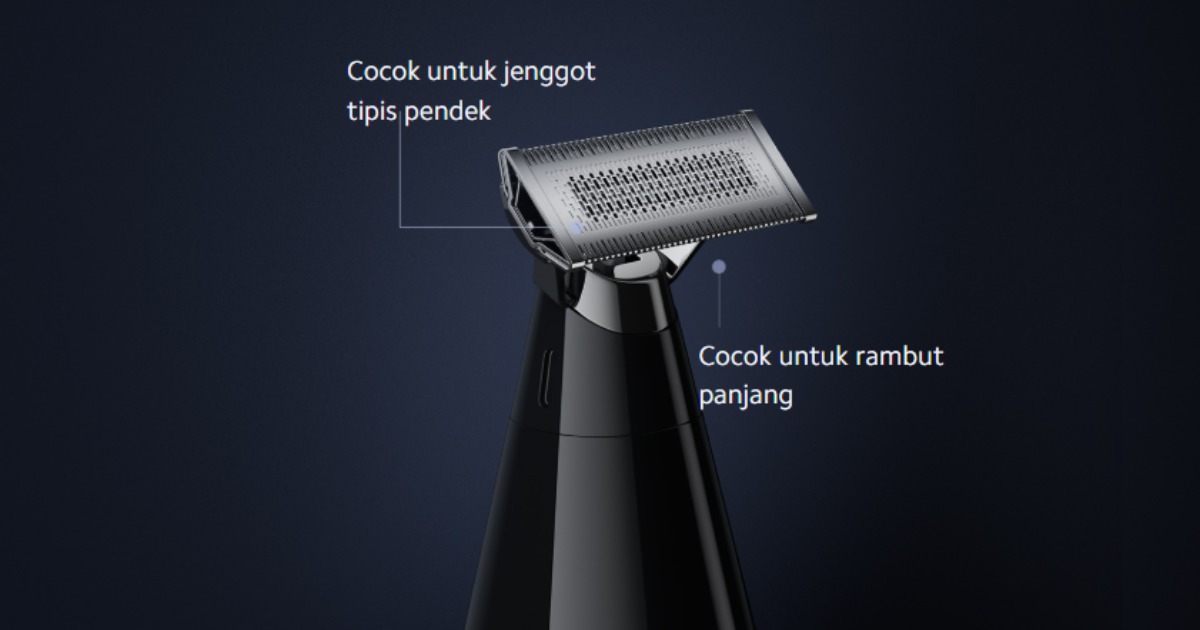 Xiaomi UniBlade Trimmer - Cukur Lebih Mudah dengan Pisau Tiga Arah