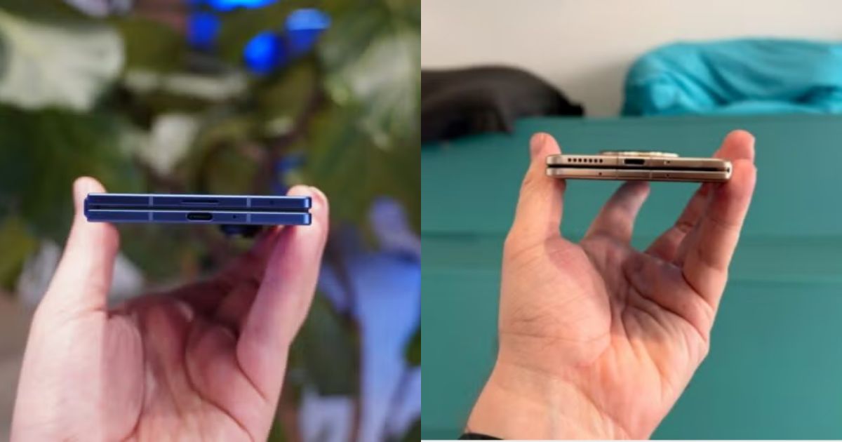 Desain Galaxy Z Fold7 vs Honor Magic V5