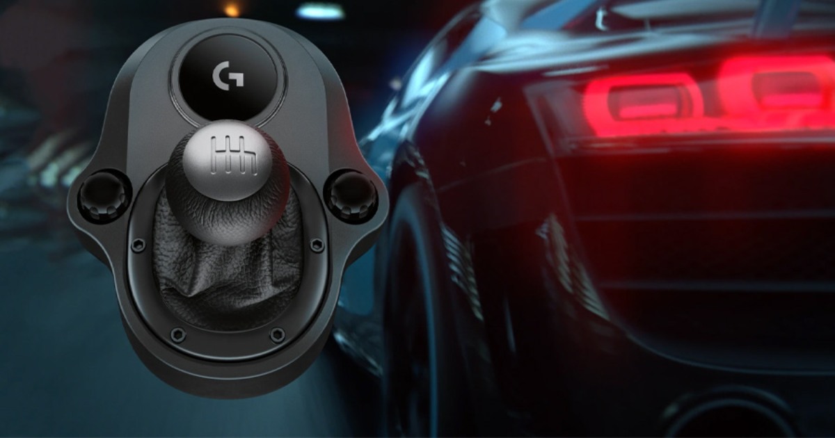 Logitech Driving Force Shifter - Desain Baja yang Kokoh