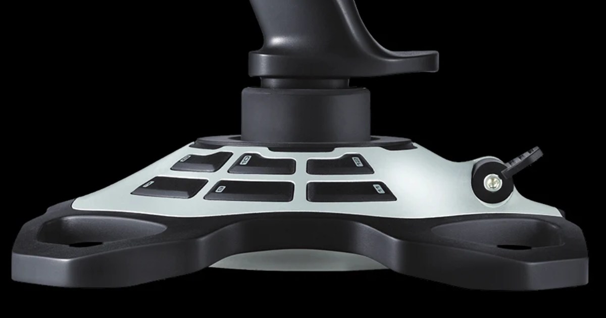 Logitech Extreme 3D Pro Joystick - Permukaan Perangkat yang Stabil