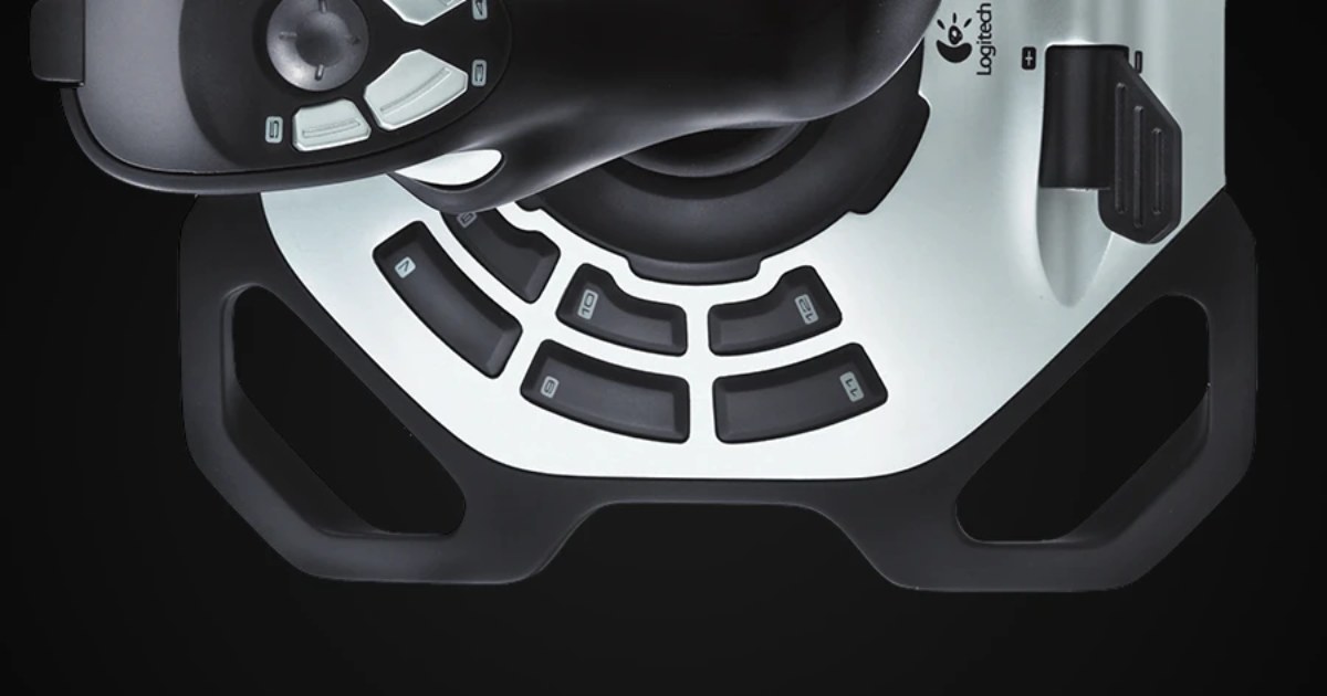 Logitech Extreme 3D Pro Joystick - Tombol yang Bisa Dikonfigurasi