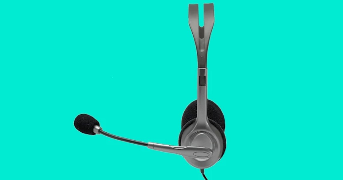 Logitech H110 Stereo Headset - Dirancang untuk Kenyamanan Pengguna