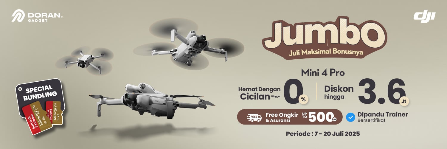 PROMO JUMBO DJI MINI 4 PRO - 1500 x 500