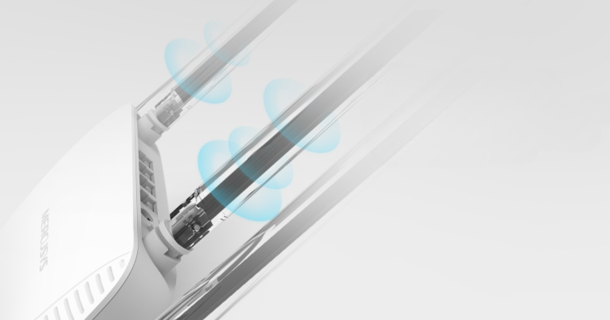 Router Mercusys MW325R - Dukungan Empat Antena 5dBi